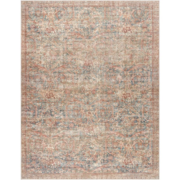 Livabliss Becki Owens Marlene Light Green/Beige Medallion 8 ft. x 10 ft. Indoor Area Rug
