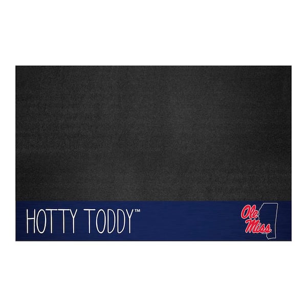 FANMATS Ole Miss Rebels Southern Style Vinyl 42 in. Grill Mat