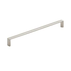 Metro 7-9/16 in. Center-to-Center Modern Satin Nickel Bar Cabinet Pull