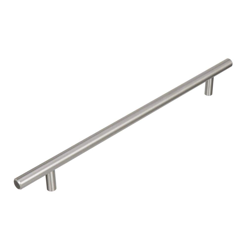 Bar Pulls 10-1/16 in. (256mm) Modern Stainless Steel Bar Cabinet Pull