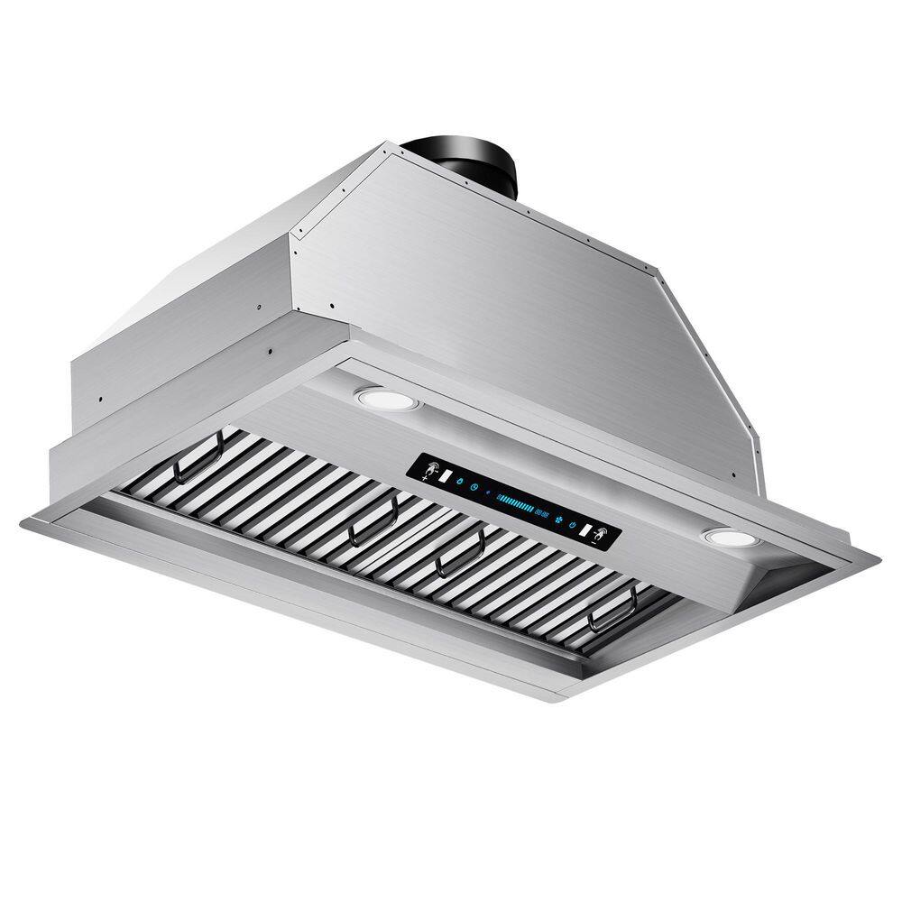 30 in. 600 CFM Convertible Insert Range Hood in Stainless Steel with LED, Gesture Control and 10-Yr Warranty price history on PriceWatchPro
