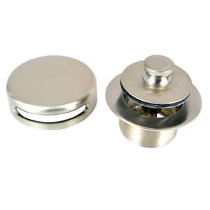 1.865 in. Overall Diameter x 11.5 Threads x 1.25 in. Push Pull Trim Kit, Brushed Nickel