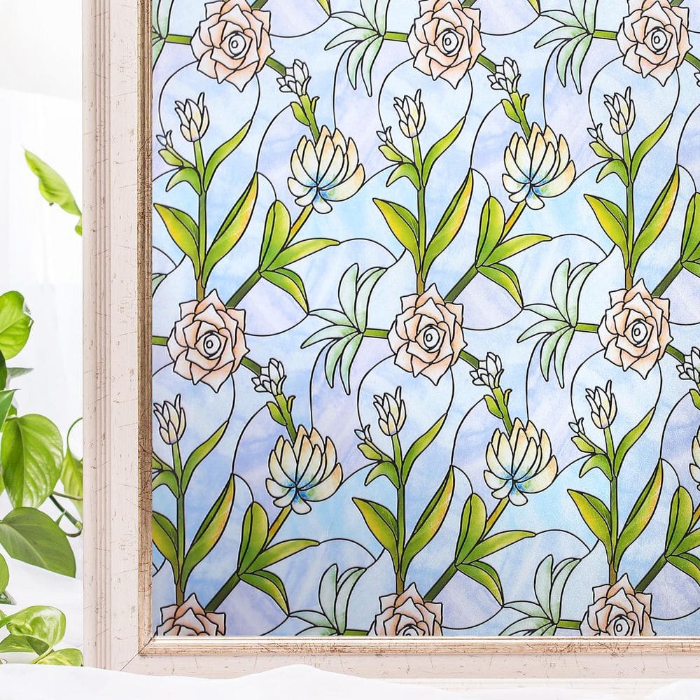 35.4 in. x 78.7 in. Decorative and Privacy Window Film
