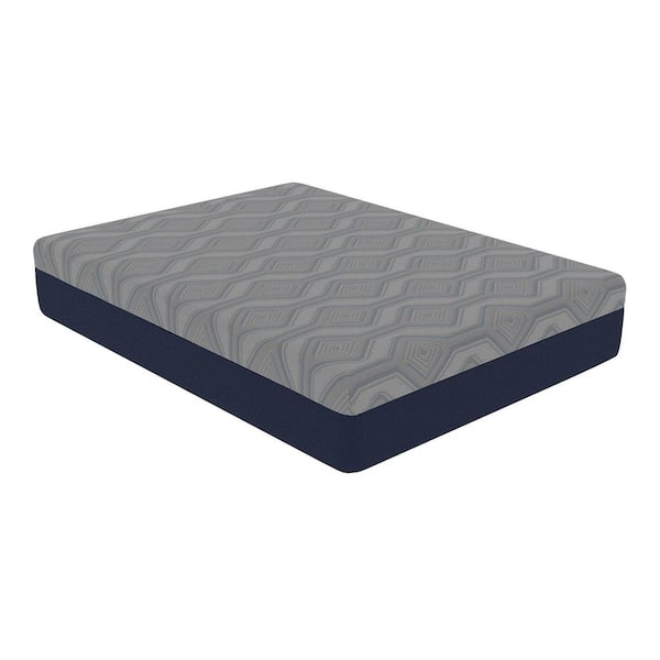 AMERICAN BEDDING Isotonic California King Plush Gel Memory Foam 14 in. Bed-in-a-Box Mattress