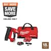 M18 FUEL Gen II Brushless Cordless 18-Gauge Brad Nailer Kit with one 2.0 Ah Battery, Charger, and Bag