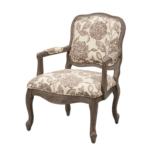 Charlotte Multi Camel Back Exposed Wood Chair