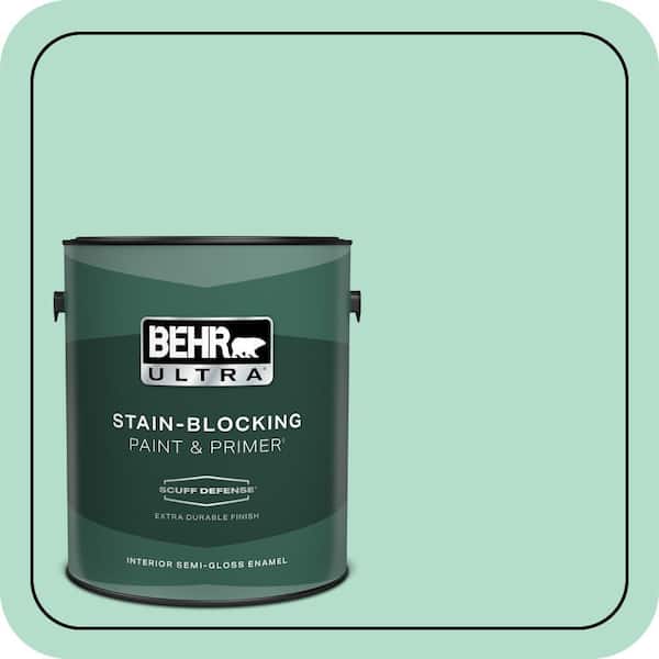 BEHR ULTRA 1 gal. #MQ4-18 Free Spirit Extra Durable Semi-Gloss Enamel Interior Paint & Primer