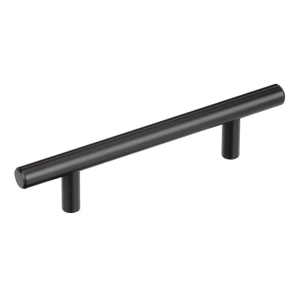 Bar Pulls 3-3/4 in. (96mm) Center-to-Center Matte Black Bar Cabinet Pull-10 Pack price history on PriceWatchPro