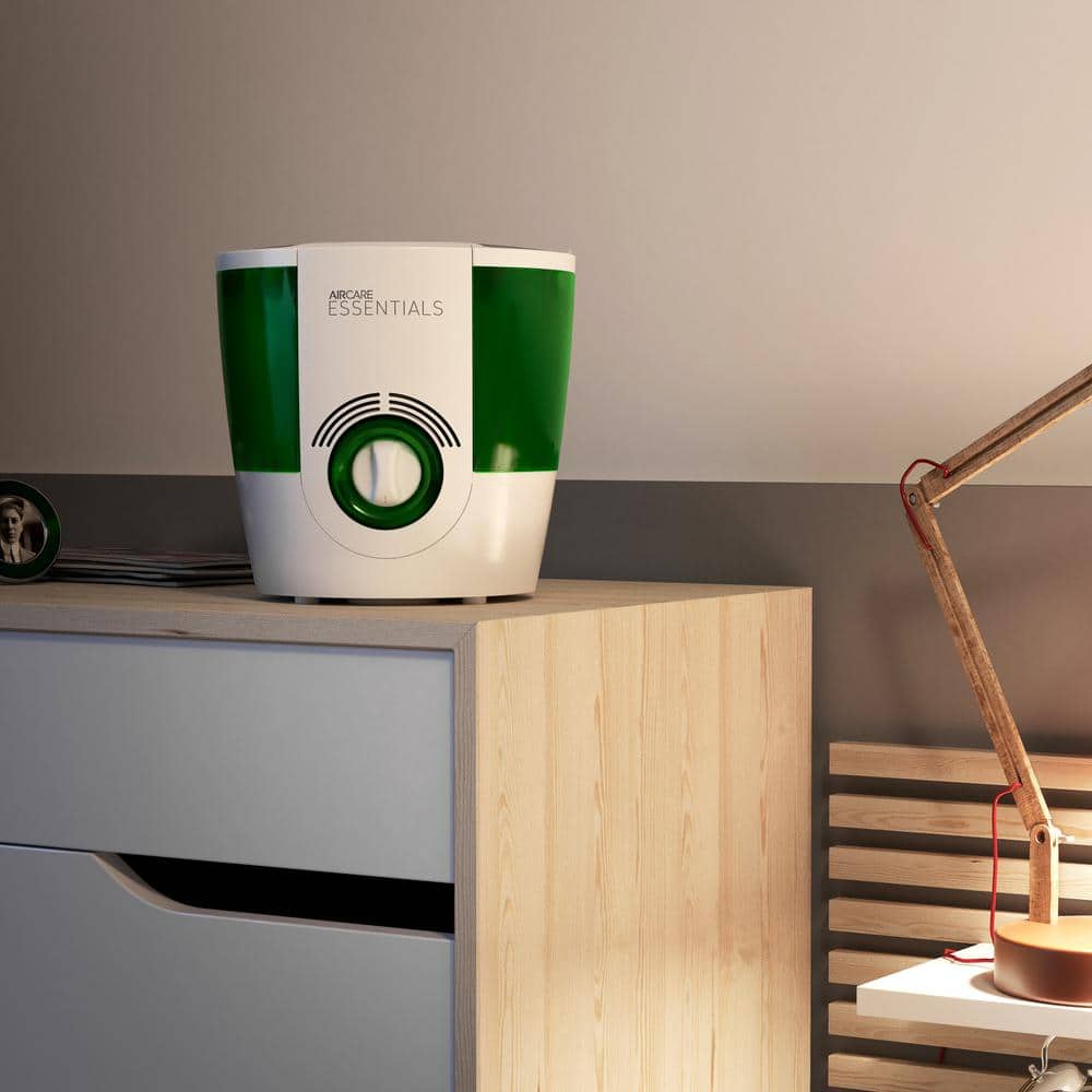Ozark White and Green Filter-Free Steam Humidifier