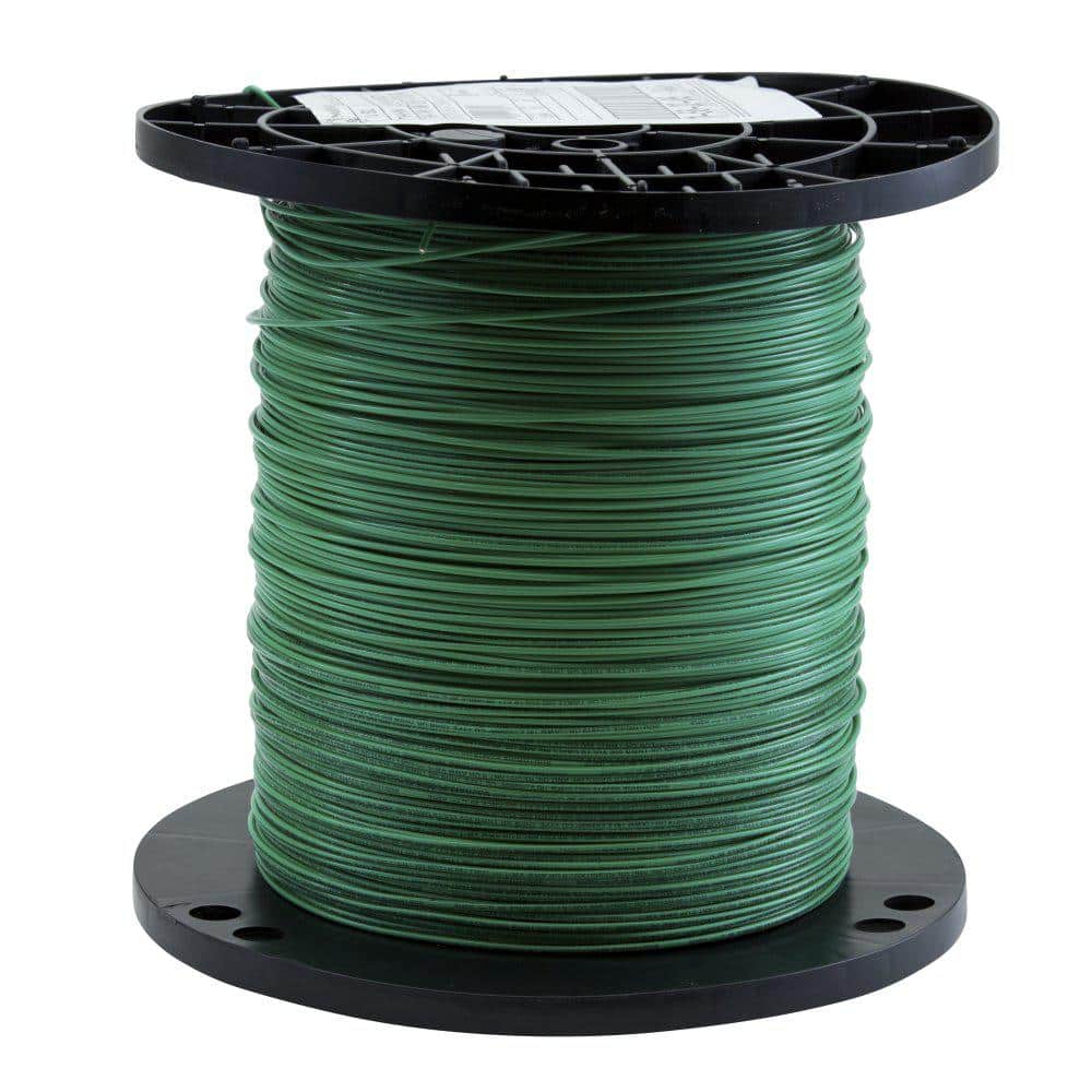 Building Wire, Thhn, 12 Awg, Green, 500Ft: Electrical Wires: :  Tools & Home Improvement