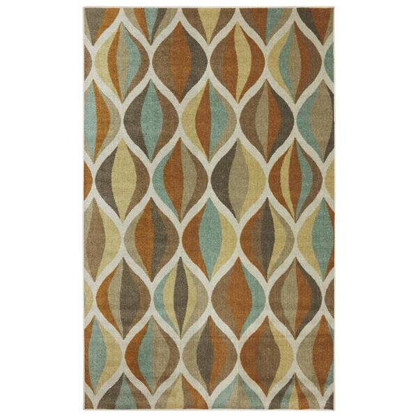 Mohawk Home Ornamental Ogee Multi 7 ft. 6 in. x 10 ft. Area Rug