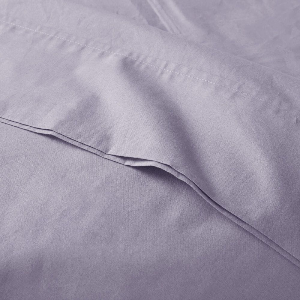 Ivory Queen Cotton Percale Sheet Set