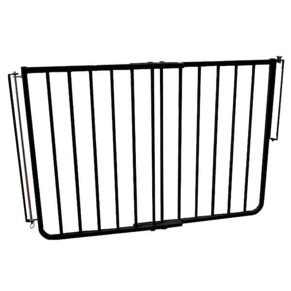 Cardinal Gates 30 in. H x 27 in. to 42.5 in. W x 2 in. D Stairway Special Outdoor Safety Gate in Black