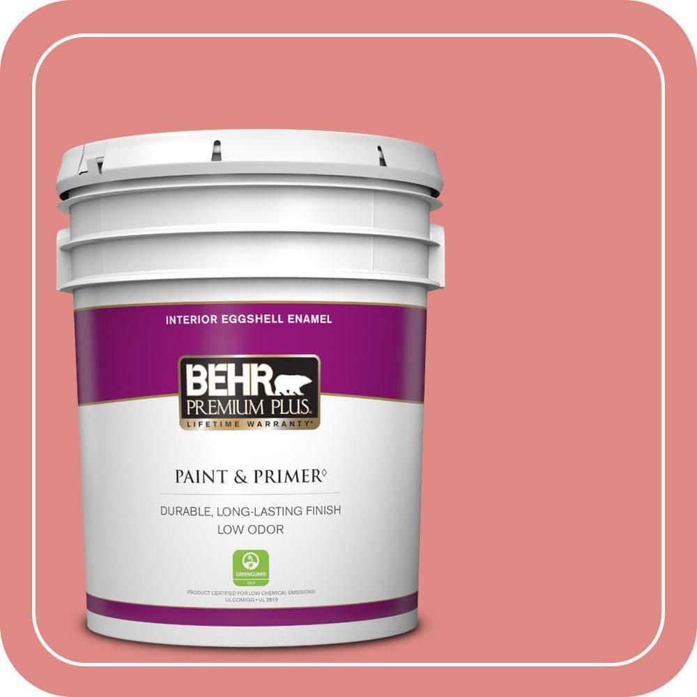 5 gal. Home Decorators Collection #HDC-SP16-12 Begonia Eggshell Enamel Low Odor Interior Paint & Primer price history on PriceWatchPro