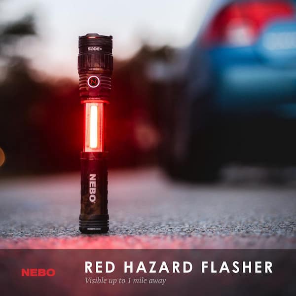 NEBO Slyde King 400 Lumens Alk. Battery LED Tactical Flashlight