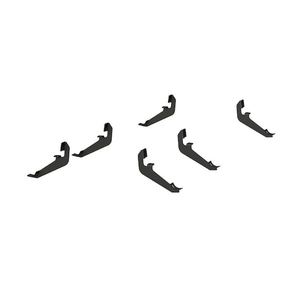 Aries 3-Inch Round Black Steel Nerf Bars, No-Drill, Select Chevrolet Colorado, GMC Canyon
