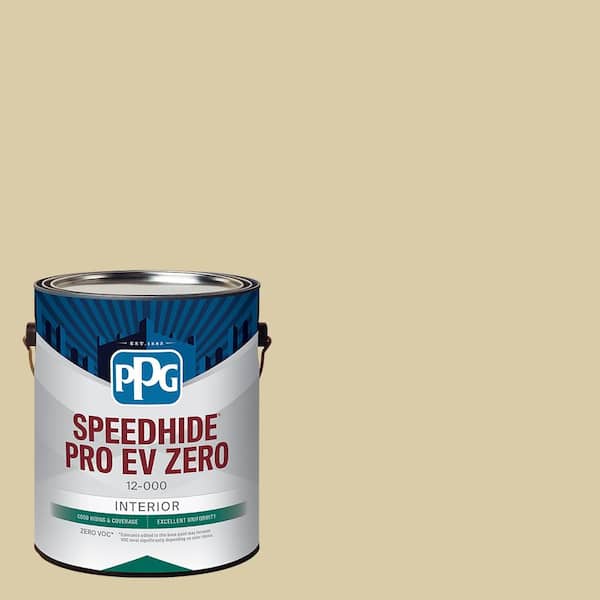 PPG Speedhide Pro EV Zero 1 gal. PPG1100-3 Baked Bread Eggshell Interior Paint