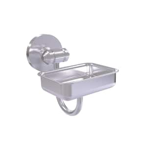 South Beach Wall Mounted Soap Dish in Satin Chrome