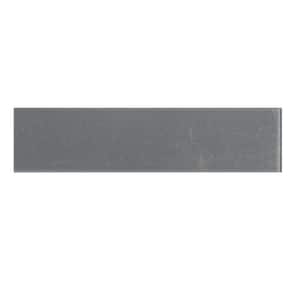 Forever Antiquity Gray 3 in. x 12 in. Glossy Glass Subway Wall Tile (14 sq. ft./Case)