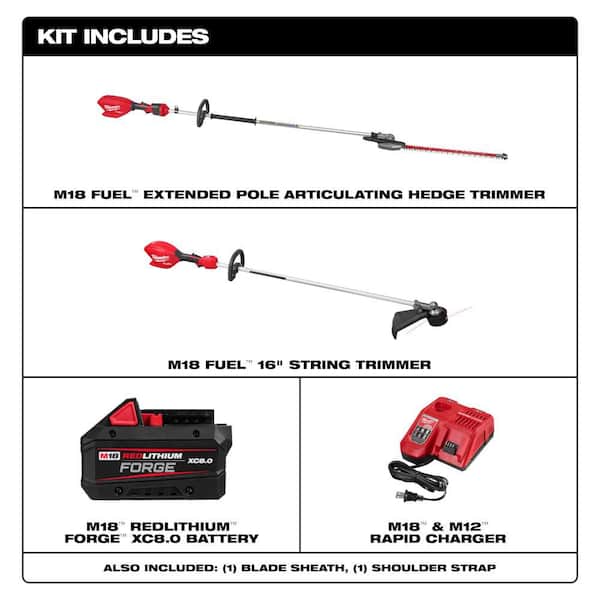 Milwaukee M18 FUEL 18V 24 in. Brushless Cordless Extended Pole