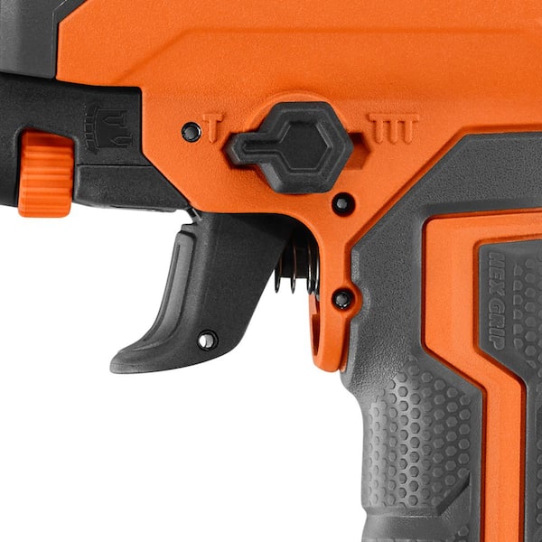 RIDGID - Pneumatic 18-Gauge 1-1/2 in. Finish Stapler with Contractor's Bag