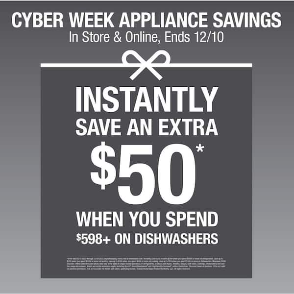 18 in. Front Standard Built-In Dishwasher in Monochromatic Stainless Cabinet with 5-Cycles 50 dBA