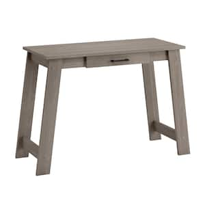 Beginnings 43.583 in. Silver Sycamore Engineered Wood Writing Desk with Drawer