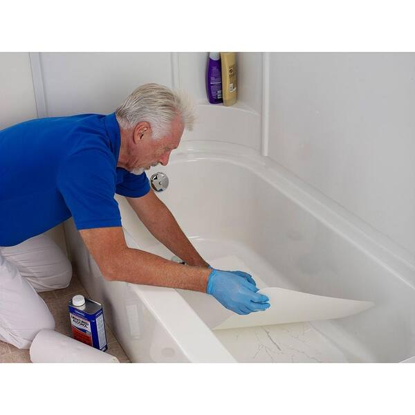 Bathtub Floor Repair Inlay Kit, Shower Surround Patch Kit