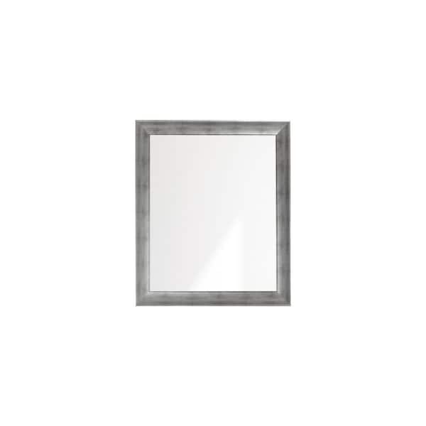 BrandtWorks Swirled Historic Silver Wall Mirror 32 in. W x 38 in. H