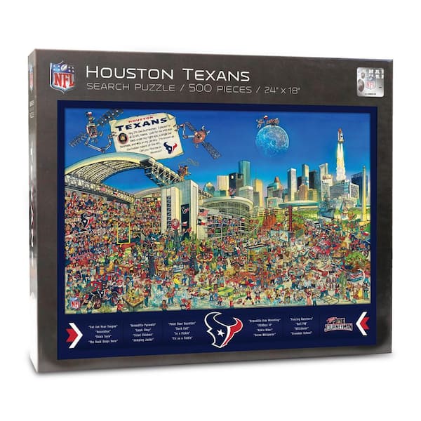 NFL Houston Texans Joe Journeyman Puzzle
