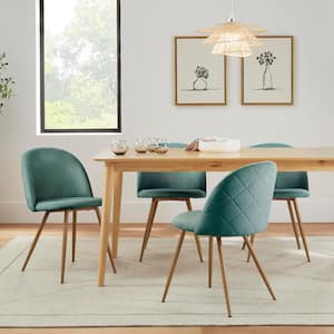 Homy Casa Set Of Dining Chairs, Mid-Century Modern Design