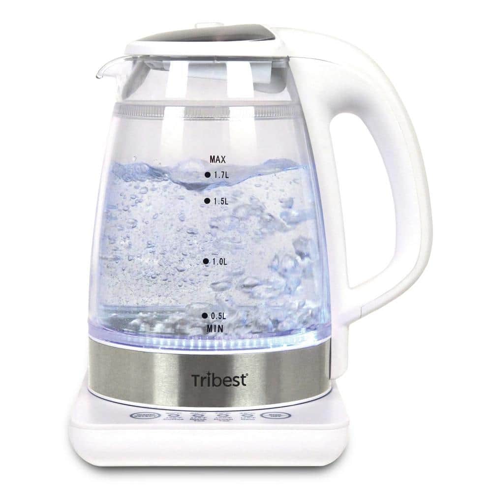 Dezin Electric Kettle with Keep Warm Function, BPA Free Window-Glass Double  Wall