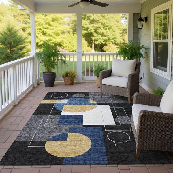 Addison Rugs Chantille Machine Washable Indoor/Outdoor Abstract