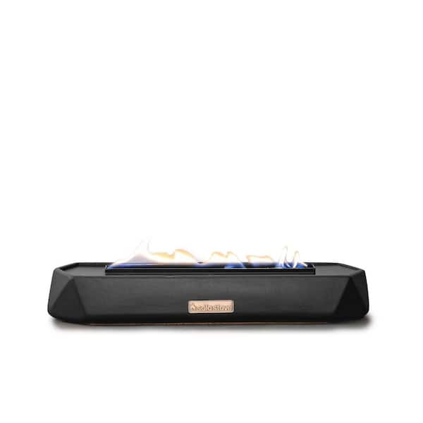 Runner 15 in. Tabletop Bioethanol Fire Bowl-Black