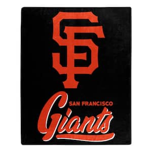 MLB Sf Giants Signature Raschel Multi-Colored Throw Blanket