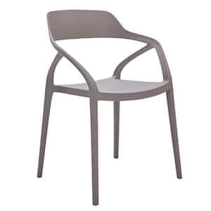 Gray Finish Side Dining Chair with Indoor Outdoor (Set of 4)