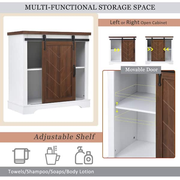 DIY Storage Cabinet With Sliding Doors