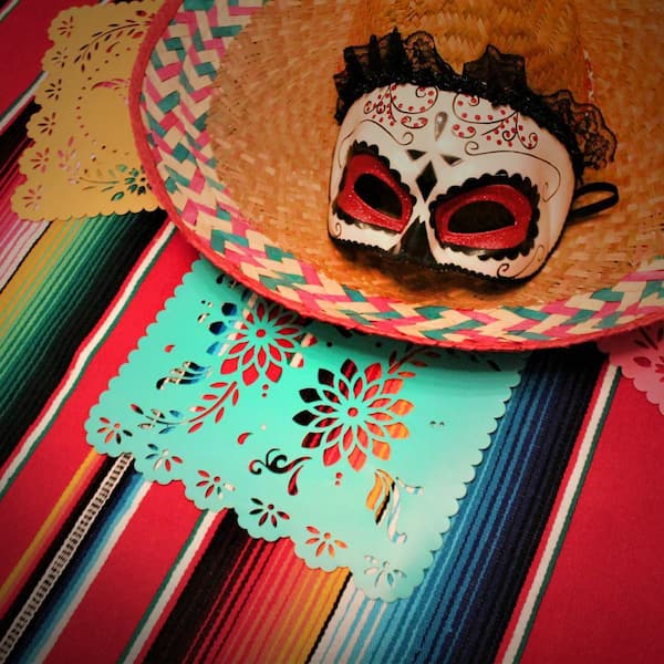 Decorativo Día De Muertos Papel Picado Mdf 3mm 25 Pzas | Meses sin interés