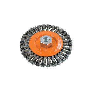 2 x .014 x 1/4 Shank Mounted Crimped Wire Wheel Brush (Steel