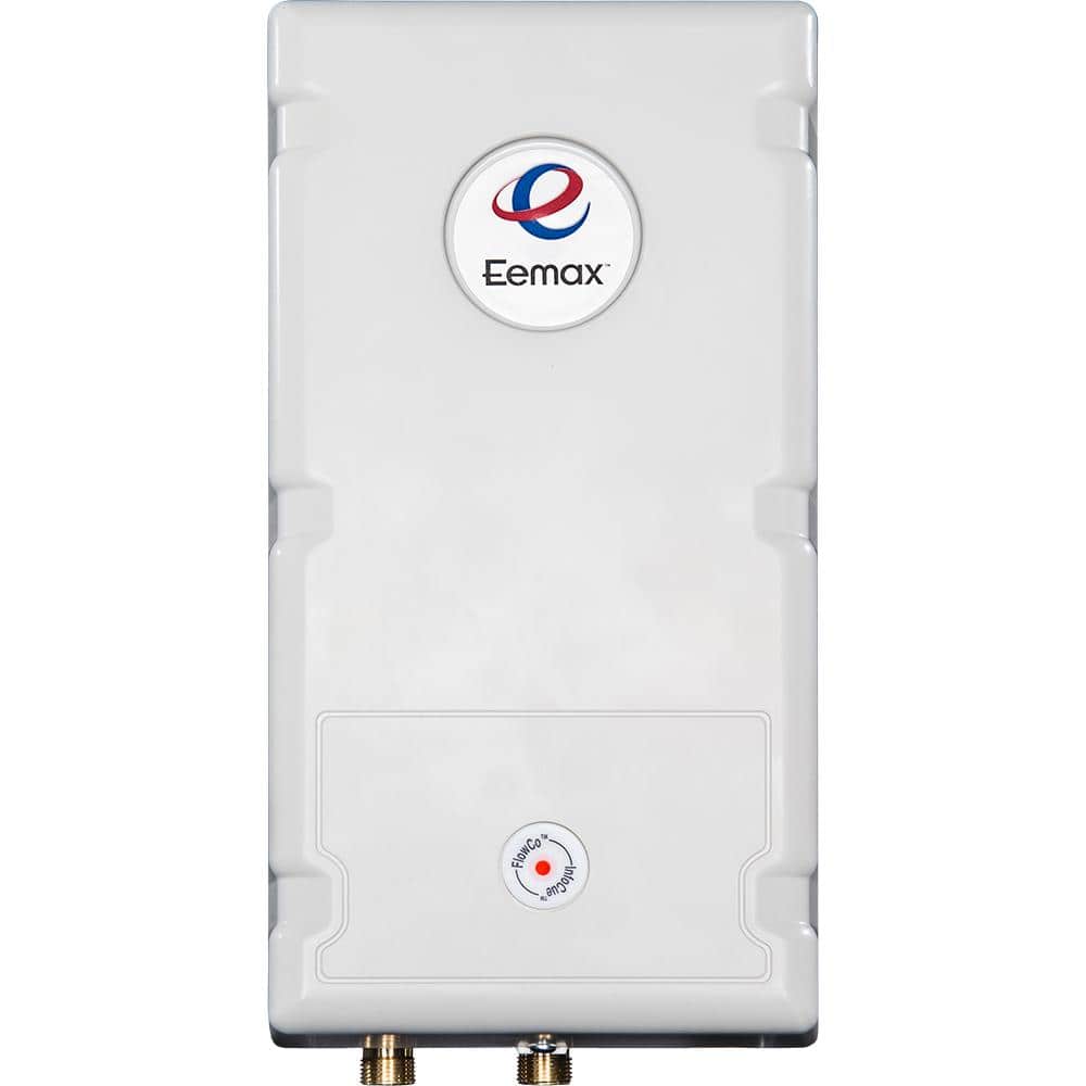 Eemax White Electric Tankless Water Heater, 240V, 6.5 kW