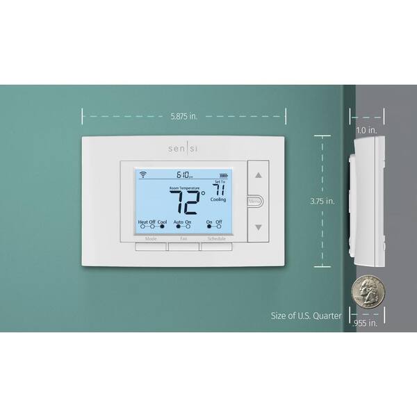 Emerson Sensi Wi-Fi Thermostat for Smart Home ST55 DIY Version 