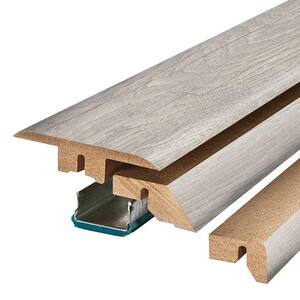 Cloud 0.75 in. T x 2.37 in. W x 78.7 in. L Laminate 4-in-1 Molding