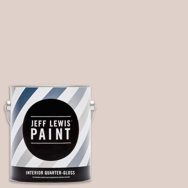 Jeff Lewis 1 gal. #713 Tickle Me Pink Eggshell Interior Paint