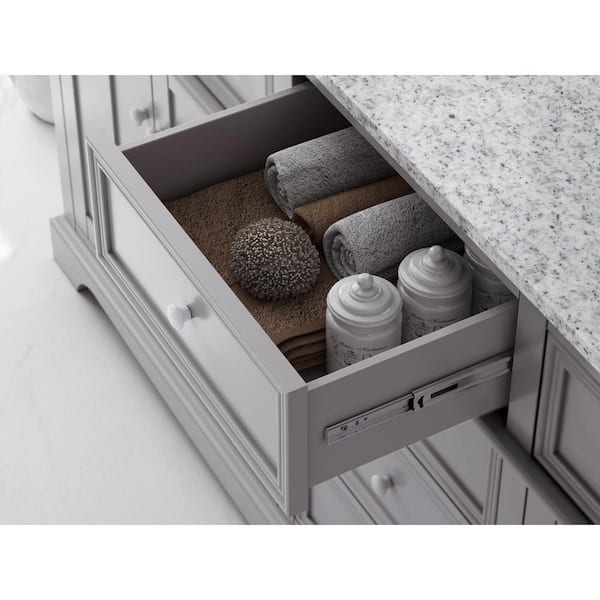 Home Decorators Collection Gray Vanity Sink Shelf Liner VSBL3336 - The Home  Depot