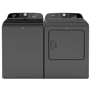 5.2 - 5.3 cu. ft. Top Load Washer in Volcano Black with Removable Agitator