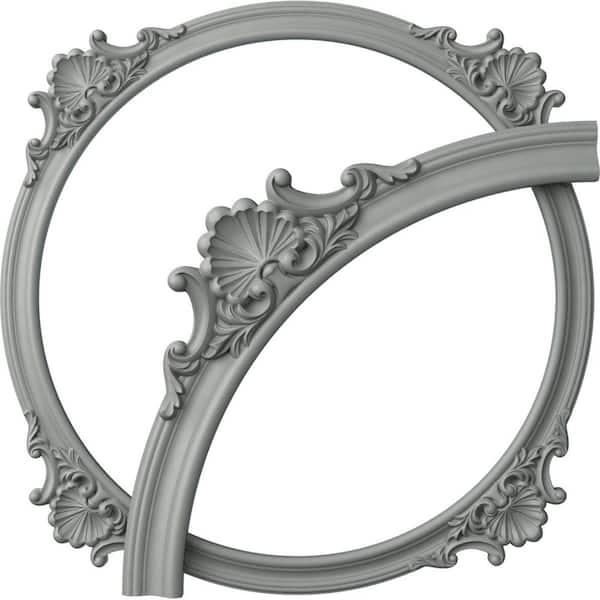 Ekena Millwork 4 .17 ft. Unfinished Shell Ceiling Ring Kit