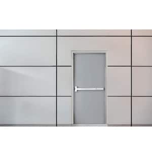 90 Min. Fire-Rated Steel Prehung Commercial Door and Frame with Panic Bar and Hardware, Multiple Sizes Available
