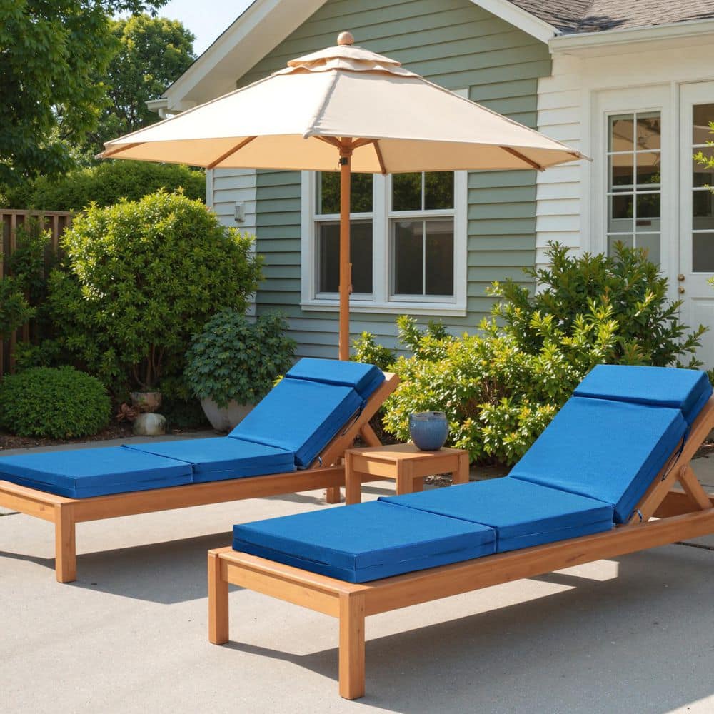 Outdoor Chaise Lounge Cushions 80 X 26