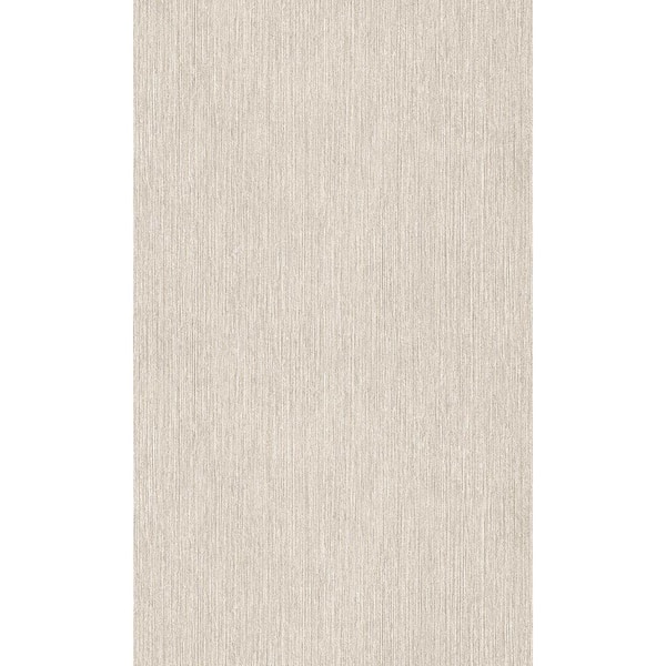 Walls Republic Light Brown Vertical Plain Candy Stripe Printed Non-Woven Non-Pasted Textured Wallpaper 57 sq. ft.