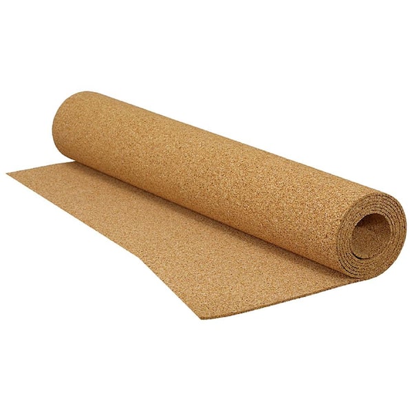 QEP 200 sq. ft. 4 ft. X 50 ft. x 1/8 in. Cork Underlayment Roll for Ceramic Tile, Stone, Marble and Engineered Hardwood